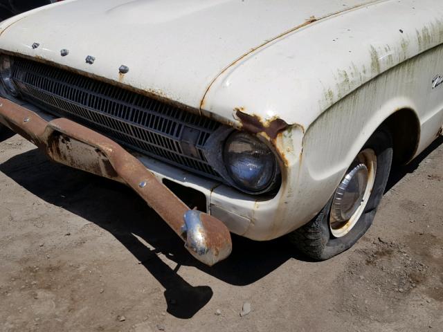 1R27S107480 - 1961 FORD RANCHERO WHITE photo 9