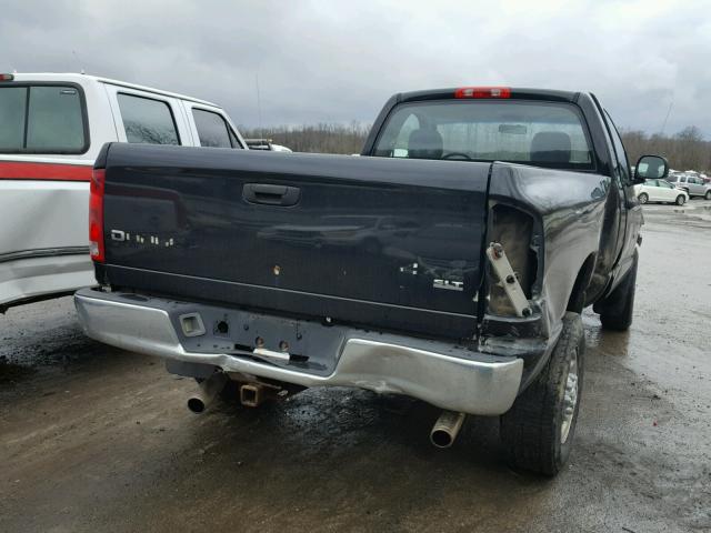 3D7KU26D63G822892 - 2003 DODGE RAM 2500 S BLACK photo 4