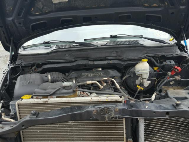 3D7KU26D63G822892 - 2003 DODGE RAM 2500 S BLACK photo 7