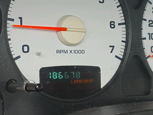 3D7KU26D63G822892 - 2003 DODGE RAM 2500 S BLACK photo 8