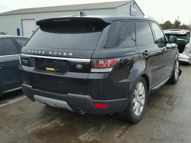 SALWR2FK8HA147380 - 2017 LAND ROVER RANGE ROVE BLACK photo 4