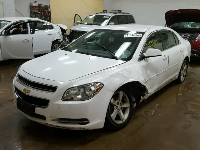 1G1ZC5EU4BF106659 - 2011 CHEVROLET MALIBU 1LT 白色 照片 2