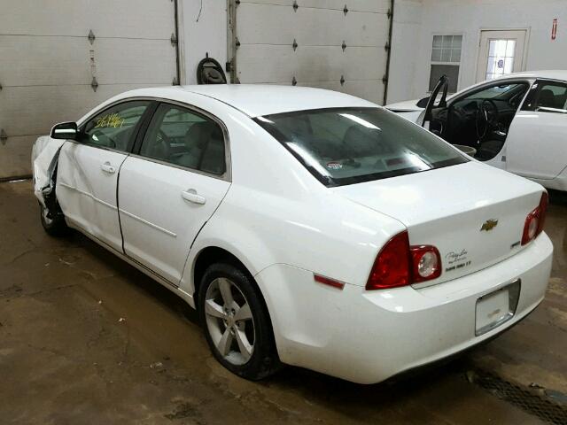 1G1ZC5EU4BF106659 - 2011 CHEVROLET MALIBU 1LT WHITE photo 3