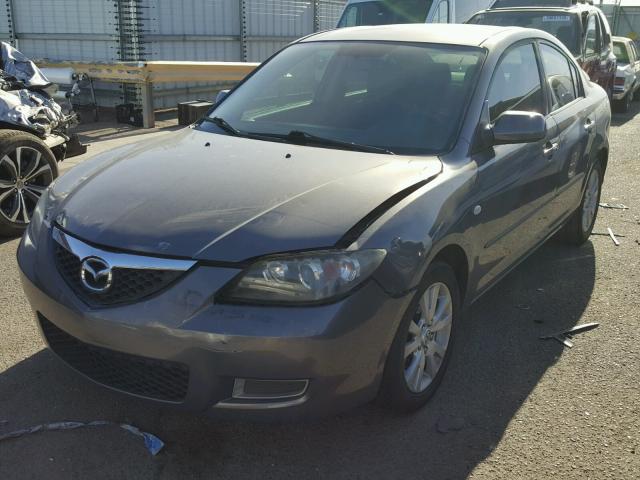 JM1BK32FX71711862 - 2007 MAZDA 3 I GRAY photo 2