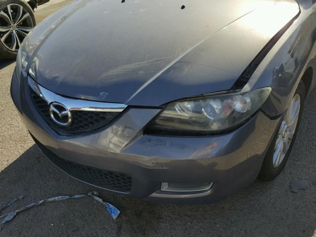 JM1BK32FX71711862 - 2007 MAZDA 3 I GRAY photo 9