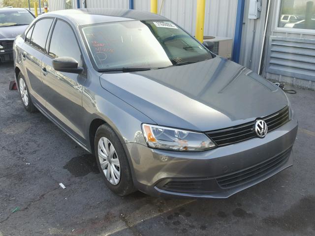 3VW2K7AJ4EM310754 - 2014 VOLKSWAGEN JETTA BASE 银色 照片 1