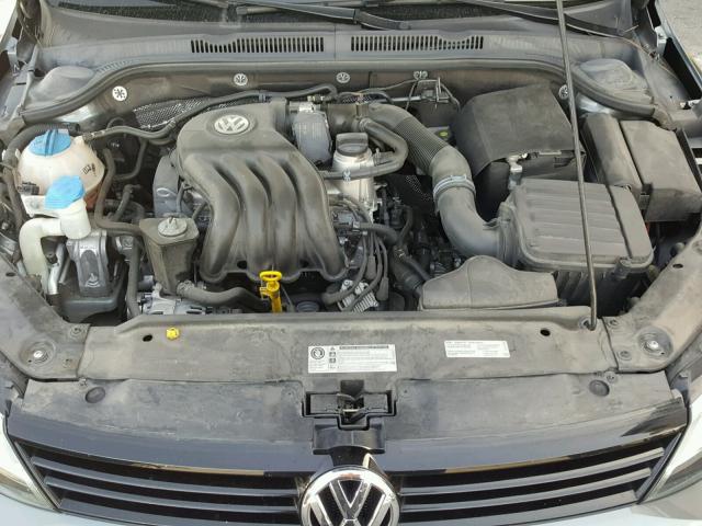 3VW2K7AJ4EM310754 - 2014 VOLKSWAGEN JETTA BASE 银色 照片 7