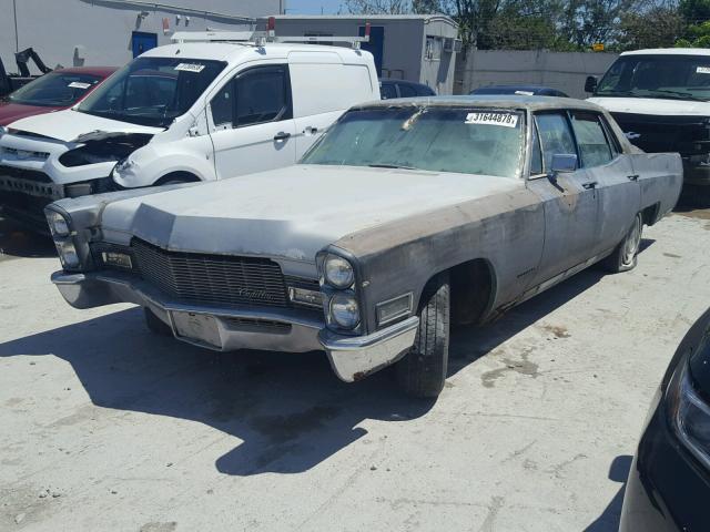 P8257680 - 1968 CADILLAC FLEETWOOD BLUE photo 2