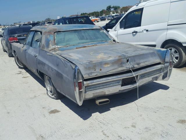 P8257680 - 1968 CADILLAC FLEETWOOD BLUE photo 3