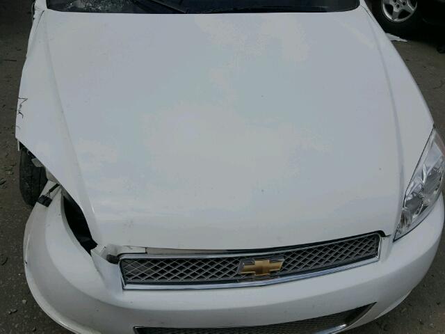 2G1WF5E34C1296098 - 2012 CHEVROLET IMPALA LS WHITE photo 7