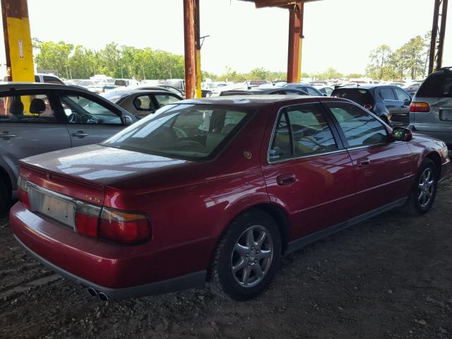 1G6KS54Y1WU932373 - 1998 CADILLAC SEVILLE SL RED photo 4