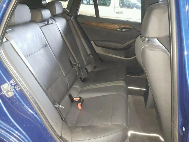 WBAVL1C53FVY28711 - 2015 BMW X1 XDRIVE2 BLUE photo 6