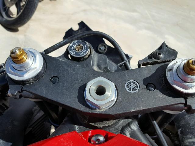 JYARJ16E8EA031488 - 2014 YAMAHA YZFR6 RED photo 8