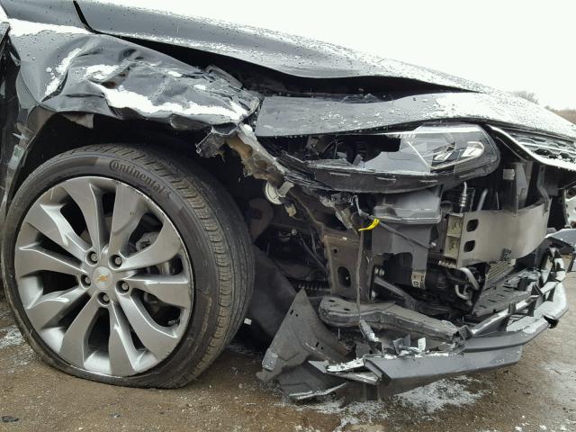 1G1ZH5SX2GF340130 - 2016 CHEVROLET MALIBU PRE 黑色 照片 9