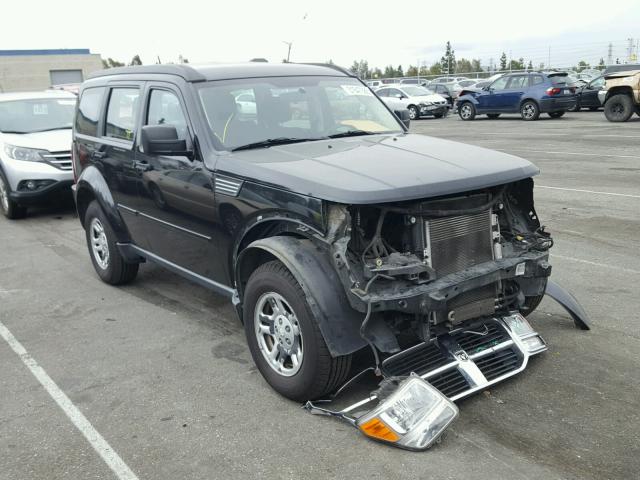 1D4PT2GK6BW532543 - 2011 DODGE NITRO SE BLACK photo 1