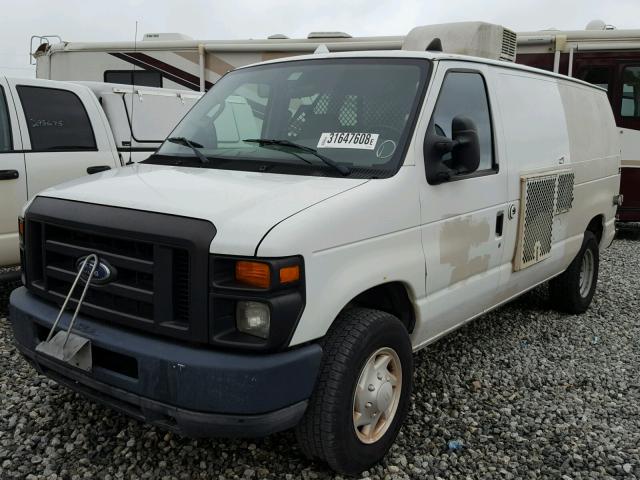 1FTSE34LX8DA26805 - 2008 FORD ECONOLINE WHITE photo 2