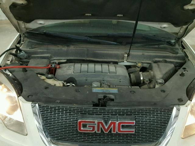 1GKLRMED1AJ127751 - 2010 GMC ACADIA SLT თეთრი ფოტო 7