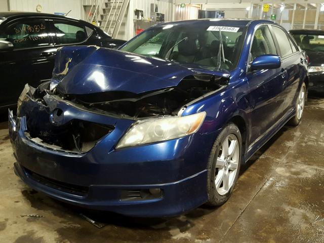 4T1BK46K07U006446 - 2007 TOYOTA CAMRY NEW BLUE photo 2