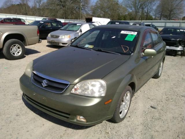 KL5JJ56Z86K272836 - 2006 SUZUKI FORENZA PR GREEN photo 2