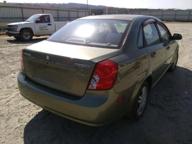 KL5JJ56Z86K272836 - 2006 SUZUKI FORENZA PR GREEN photo 4