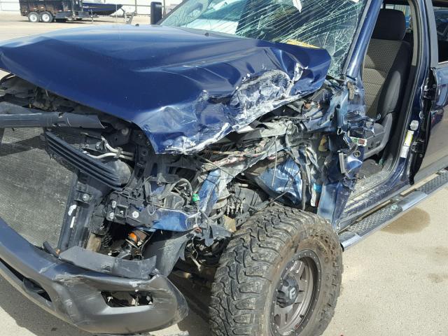 3C6UD5ML3CG333484 - 2012 DODGE RAM 2500 S BLUE photo 10