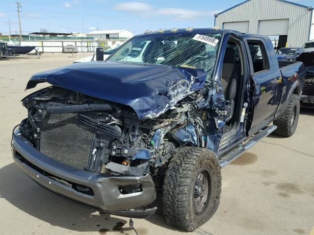 3C6UD5ML3CG333484 - 2012 DODGE RAM 2500 S BLUE photo 2