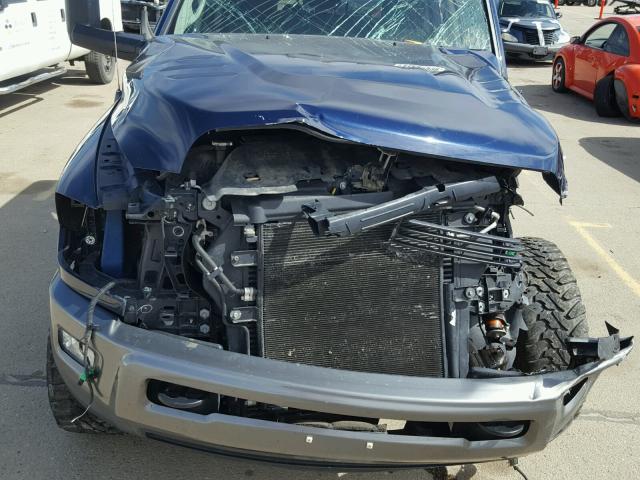 3C6UD5ML3CG333484 - 2012 DODGE RAM 2500 S BLUE photo 7