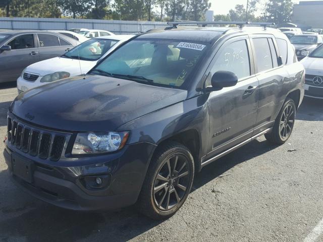 1C4NJCBA1FD126346 - 2015 JEEP COMPASS SP 蓝色 照片 2