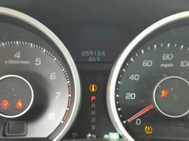 19UUA9F5XDA005553 - 2013 ACURA TL TECH BURGUNDY photo 8