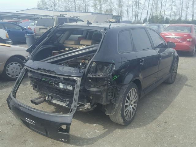 WAUNF78P98A053071 - 2008 AUDI A3 2.0 PRE BLACK photo 4