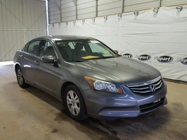 1HGCP2F6XBA100105 - 2011 HONDA ACCORD SE GRAY photo 1