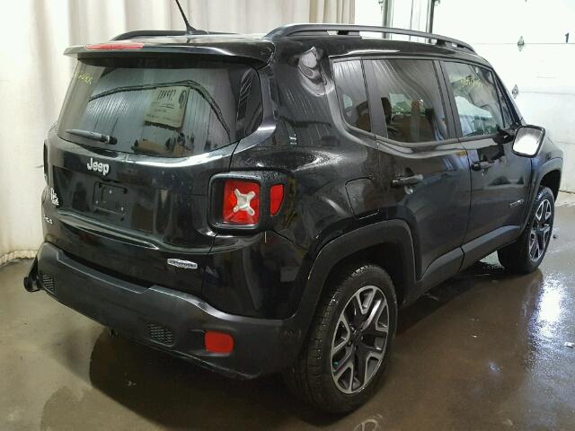 ZACCJBBT0GPE13604 - 2016 JEEP RENEGADE L BLACK photo 4