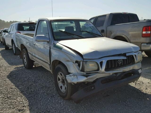 5TENL42N34Z346367 - 2004 TOYOTA TACOMA GRAY photo 1