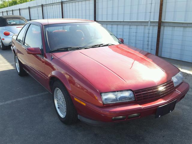 1G1LW13TXMY138989 - 1991 CHEVROLET BERETTA GT BURGUNDY photo 1