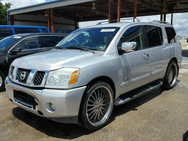 5N1AA08A26N706845 - 2006 NISSAN ARMADA SE SILVER photo 2