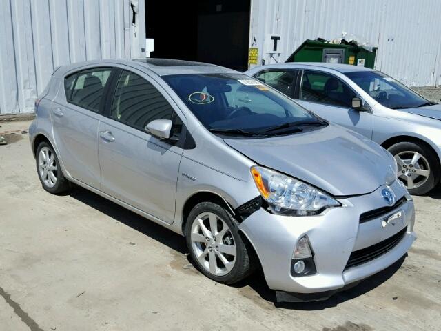 JTDKDTB39C1023572 - 2012 TOYOTA PRIUS C SILVER photo 1