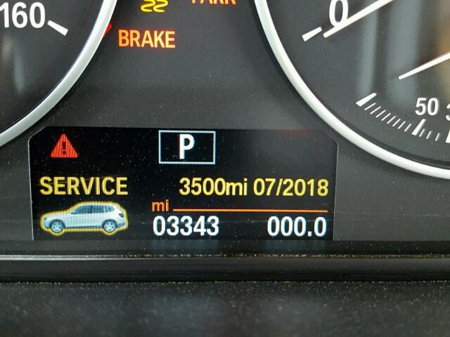 5UXWZ7C34H0X42300 - 2017 BMW X3 SDRIVE2 BLUE photo 8