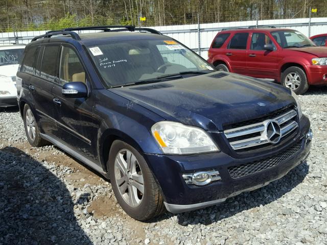 4JGBF22E68A430791 - 2008 MERCEDES-BENZ GL 320 CDI BLUE photo 1