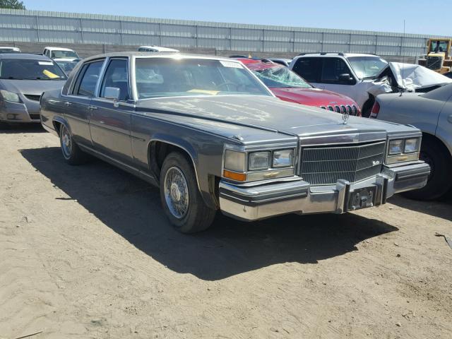 1G6DW6980F9715668 - 1985 CADILLAC FLEETWOOD GRAY photo 1