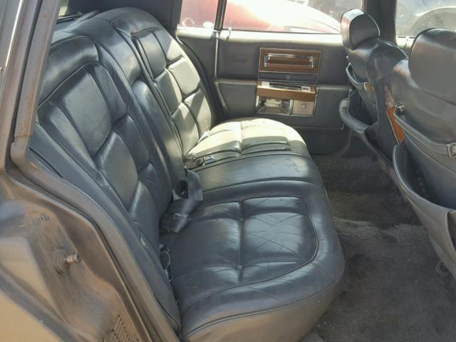 1G6DW6980F9715668 - 1985 CADILLAC FLEETWOOD GRAY photo 6