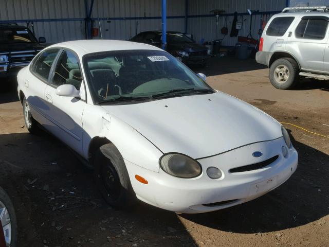 1FALP52U0VA192808 - 1997 FORD TAURUS GL WHITE photo 1