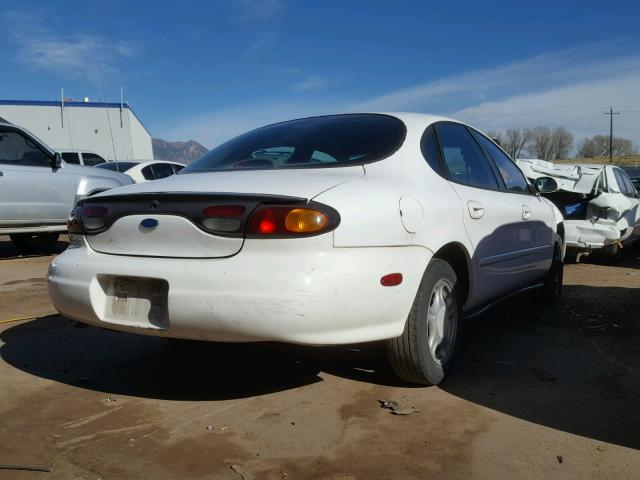 1FALP52U0VA192808 - 1997 FORD TAURUS GL WHITE photo 4