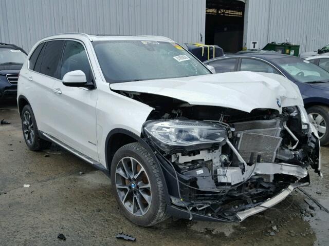 5UXKR6C52F0J77813 - 2015 BMW X5 XDRIVE5 WHITE photo 1