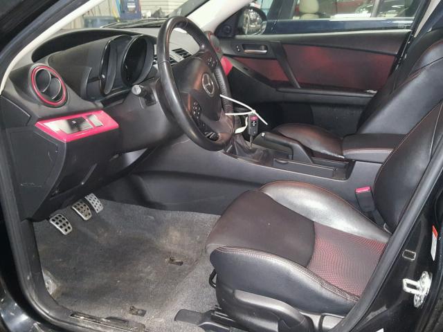 JM1BL1K35B1485486 - 2011 MAZDA SPEED 3 CHARCOAL photo 5