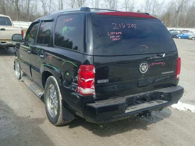 1GYEK63N86R124963 - 2006 CADILLAC ESCALADE L BLACK photo 3