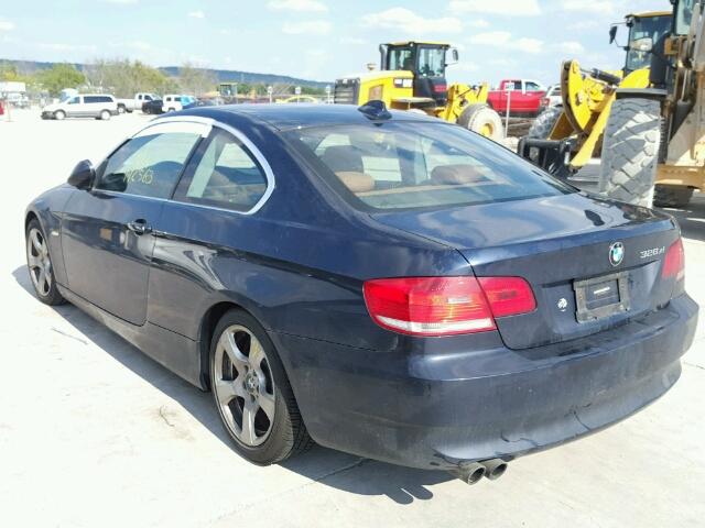 WBAWC33558PD09427 - 2008 BMW 328 BLUE photo 3