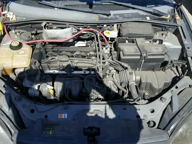 1FAFP31N57W163838 - 2007 FORD FOCUS ZX3 GRAY photo 7