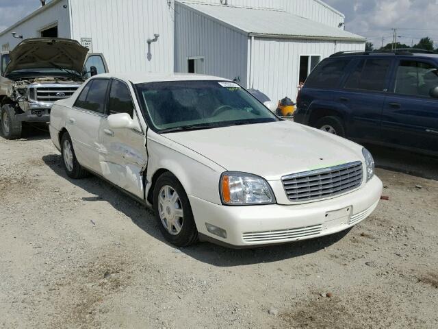 1G6KD54Y33U223742 - 2003 CADILLAC DEVILLE WHITE photo 1