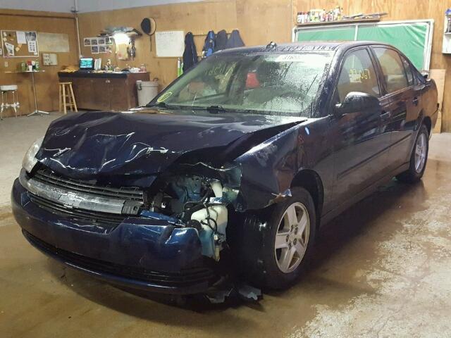 1G1ZT54895F311757 - 2005 CHEVROLET MALIBU LS 蓝色 照片 2