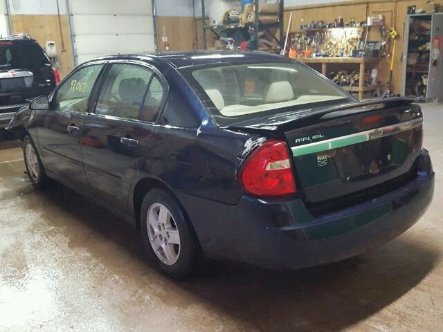 1G1ZT54895F311757 - 2005 CHEVROLET MALIBU LS 蓝色 照片 3